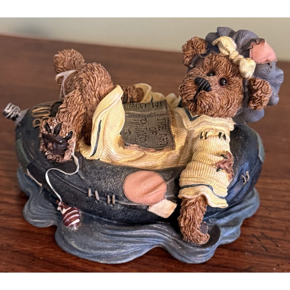 Boyds‎ Bears &Friends The Besrstone Collection I'ma Chilling Taking It Easy
